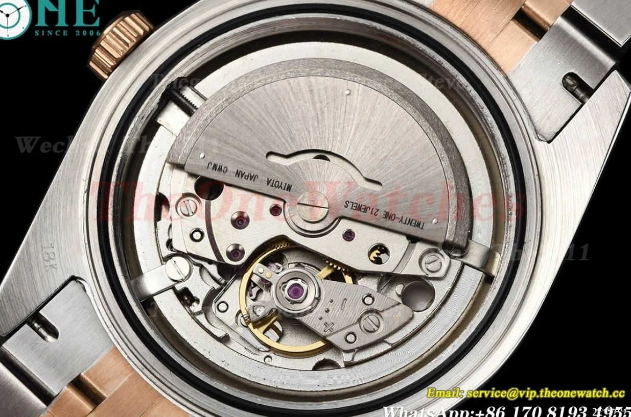 GDF MY8215 Stk RG Datejust 126331 41mm SS Jub Gold 0112